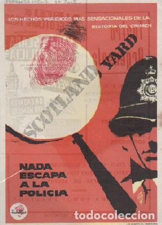 Cine: PROGRAMA DE CINE: SCOTLAND YARD PC-5850 - Foto 1