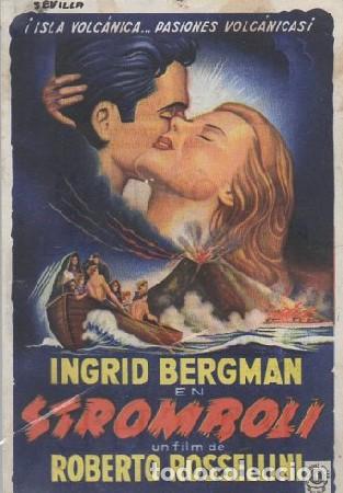 Cine: PROGRAMA DE CINE: STROMOBOLI PC-5855 - Foto 1