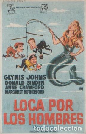 Cine: PROGRAMA DE CINE: LOCA POR LOS HOMBRES PC-5856 - Foto 1