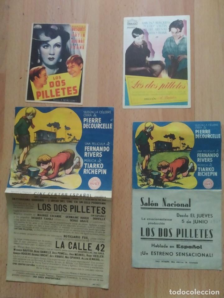 Cine: n&ordm;2-PROGRAMA DE LA PELICULA --LOS DOS PILLETES - Foto 1
