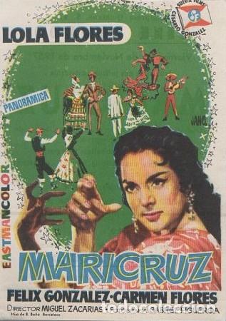 Cine: PROGRAMA DE CINE: MARI CRUZ PC-5878 - Foto 1