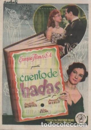 Cine: PROGRAMA DE CINE: CUENTO DE HADAS PC-5880 - Foto 1
