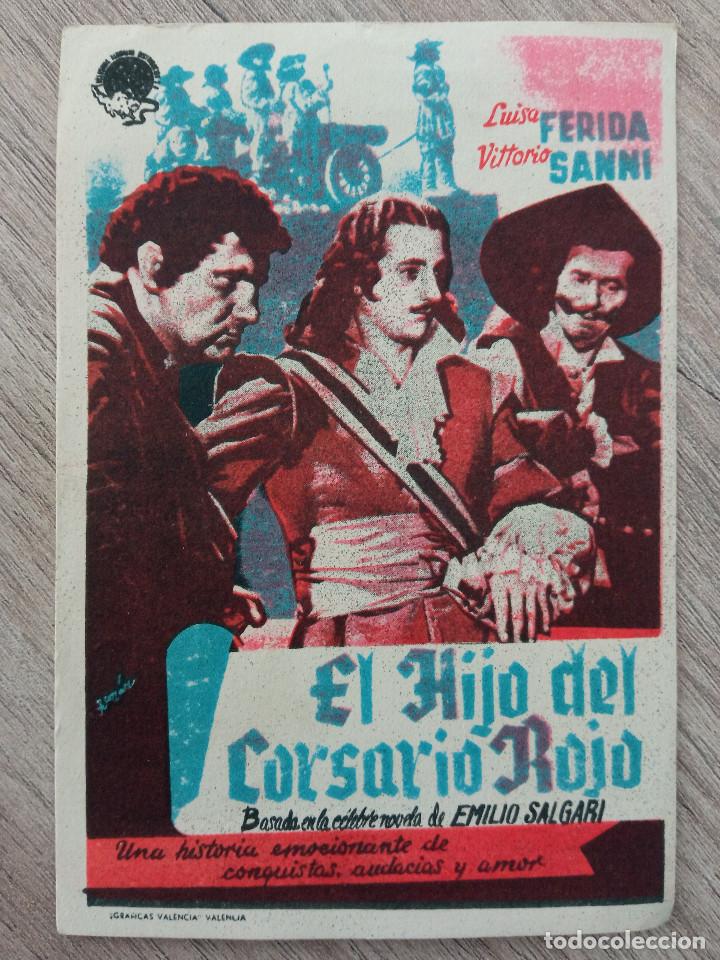 Cine: EL HIJO DEL CORSARIO ROJO, LUISA FERIDA