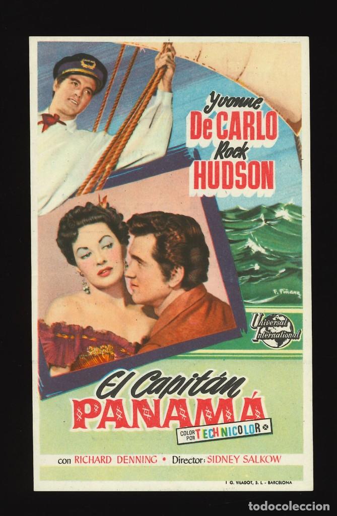 Cine: EL CAPIT&Aacute;N PANAM&Aacute; / PROGRAMA DE CINE CON PUBLICIDAD EN TRASERA (AVENTURAS) - Foto 1