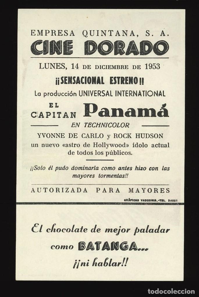Cine: EL CAPIT&Aacute;N PANAM&Aacute; / PROGRAMA DE CINE CON PUBLICIDAD EN TRASERA (AVENTURAS) - Foto 2