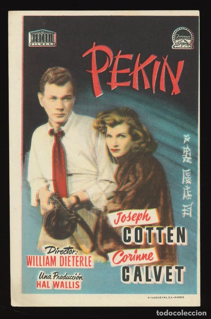 Cine: PEK&Iacute;N / PROGRAMA DE CINE SIN PUBLICIDAD EN TRASERA (AVENTURAS) - Foto 1