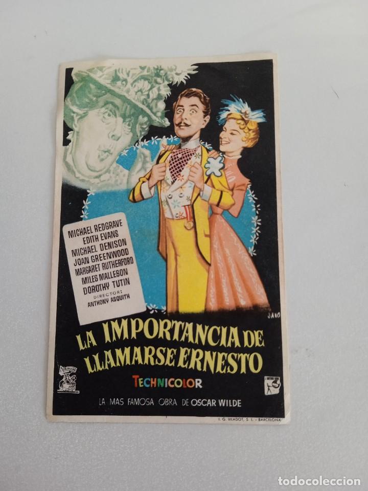 Cine: La importancia de llamarse Ernesto - Foto 1