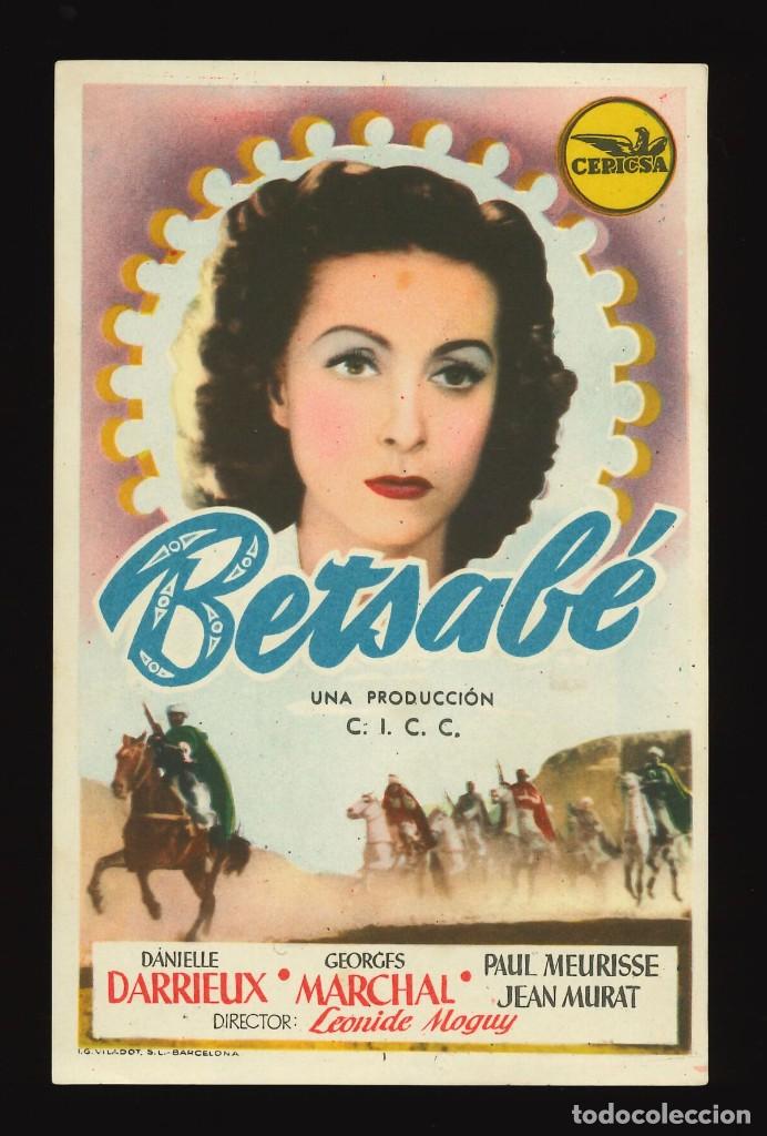 Cine: BETSAB&Eacute; / PROGRAMA DE CINE SIN PUBLICIDAD EN TRASERA (AVENTURAS) - Foto 1