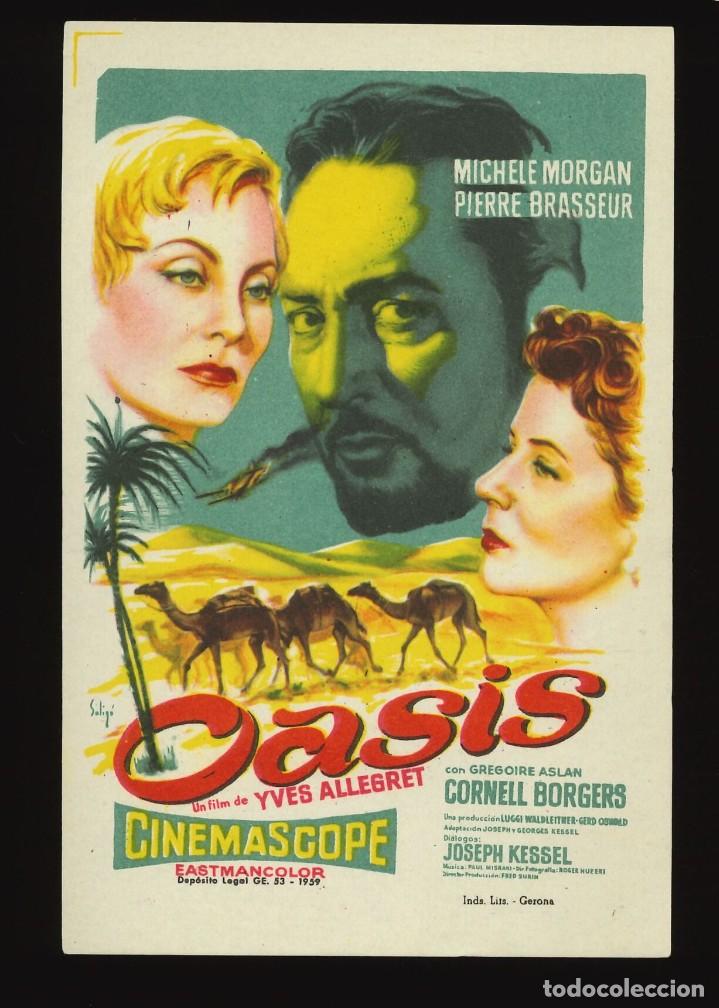 Cine: OASIS / PROGRAMA DE CINE SIN PUBLICIDAD EN TRASERA (AVENTURAS) - Foto 1