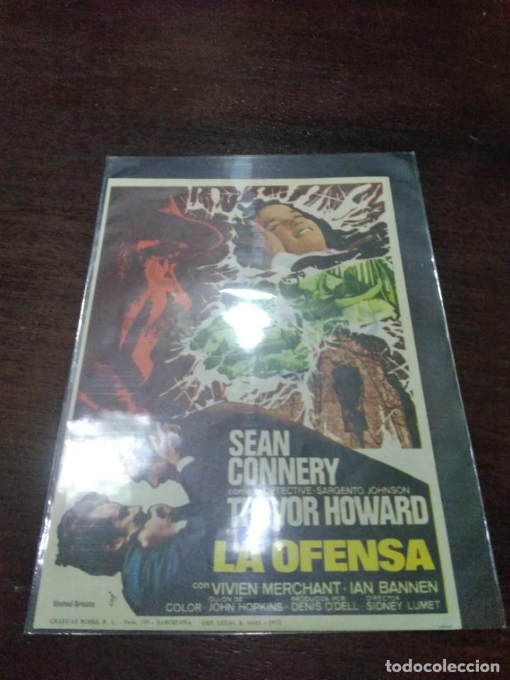 Cine: PROGRAMA O FOLLETO DE MANO DE CINE la ofensa - Foto 1