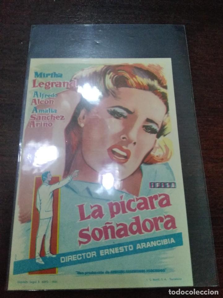 Cine: PROGRAMA O FOLLETO DE MANO DE CINE la p&iacute;cara so&ntilde;adora - Foto 1