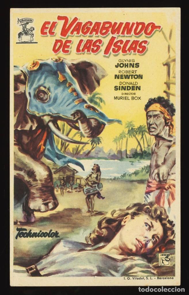 Cine: EL VAGABUNDO DE LAS ISLAS / PROGRAMA DE CINE SIN PUBLICIDAD EN TRASERA (AVENTURAS) - Foto 1