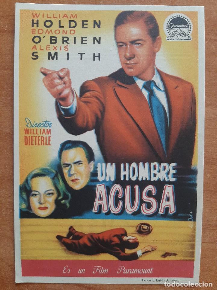 Cine: UN HOMBRE ACUSA - Foto 1