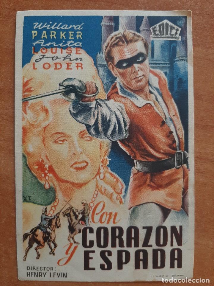 Cine: CON CORAZ&Oacute;N Y ESPADA - Foto 1