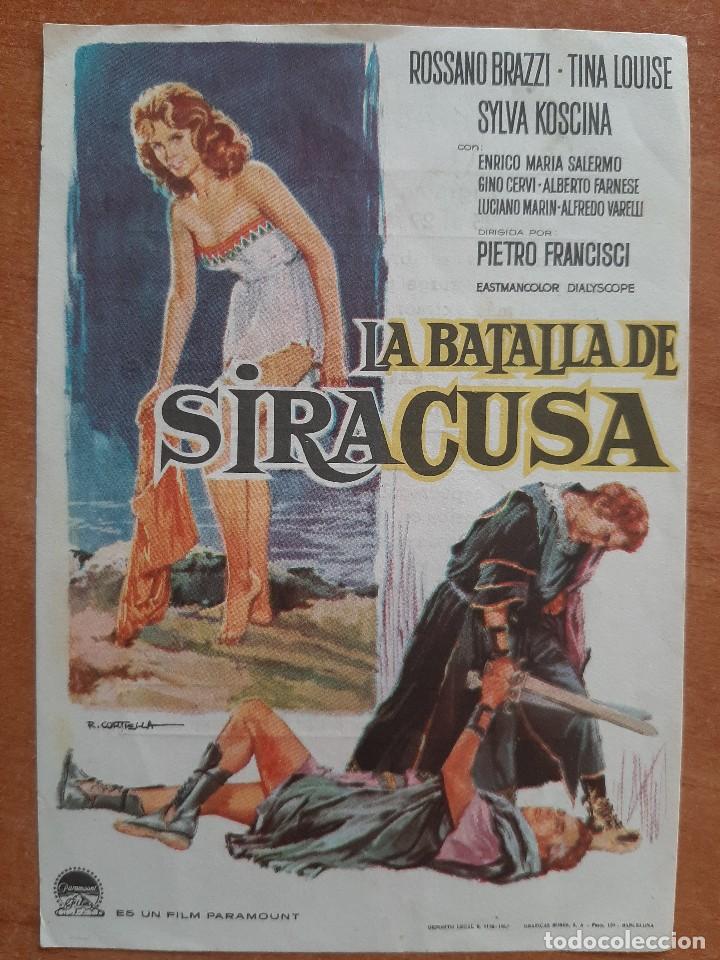 Cine: LA BATALLA DE SIRACUSA - Foto 1
