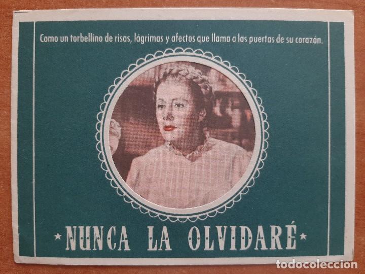 Cine: NUNCA LA OLVIDARE - Foto 1