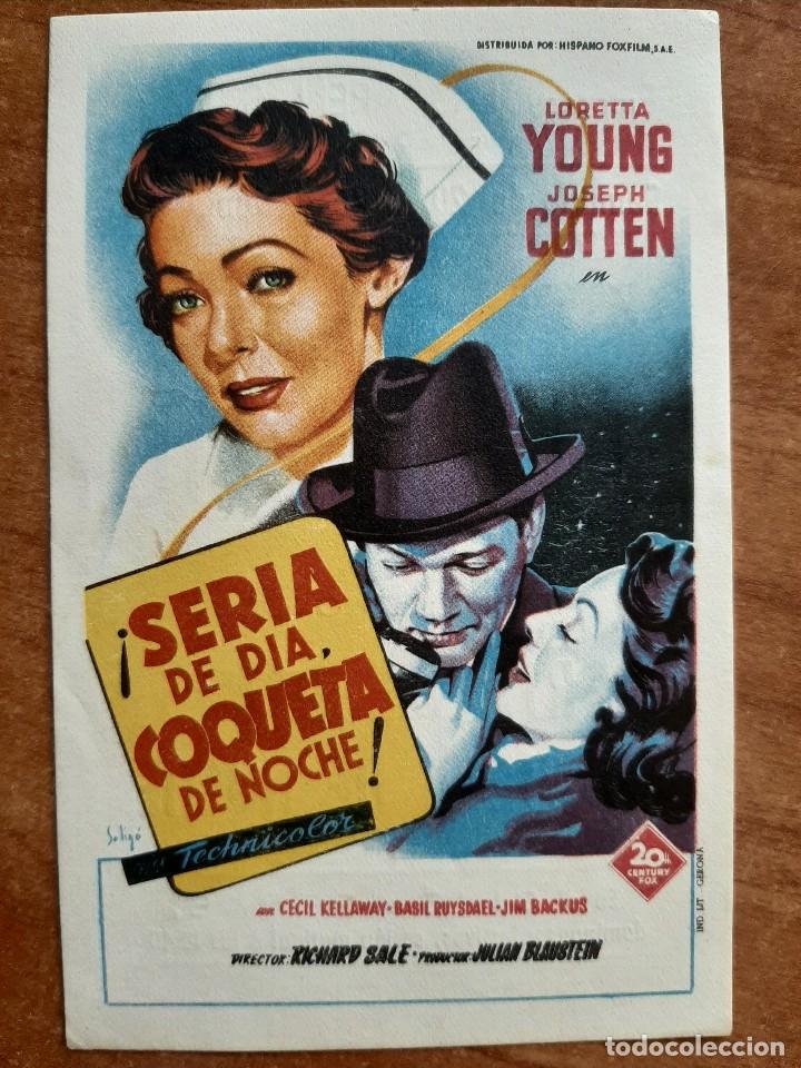 Cine: SERIA DE D&Iacute;A, COQUETA DE NOCHE - Foto 1