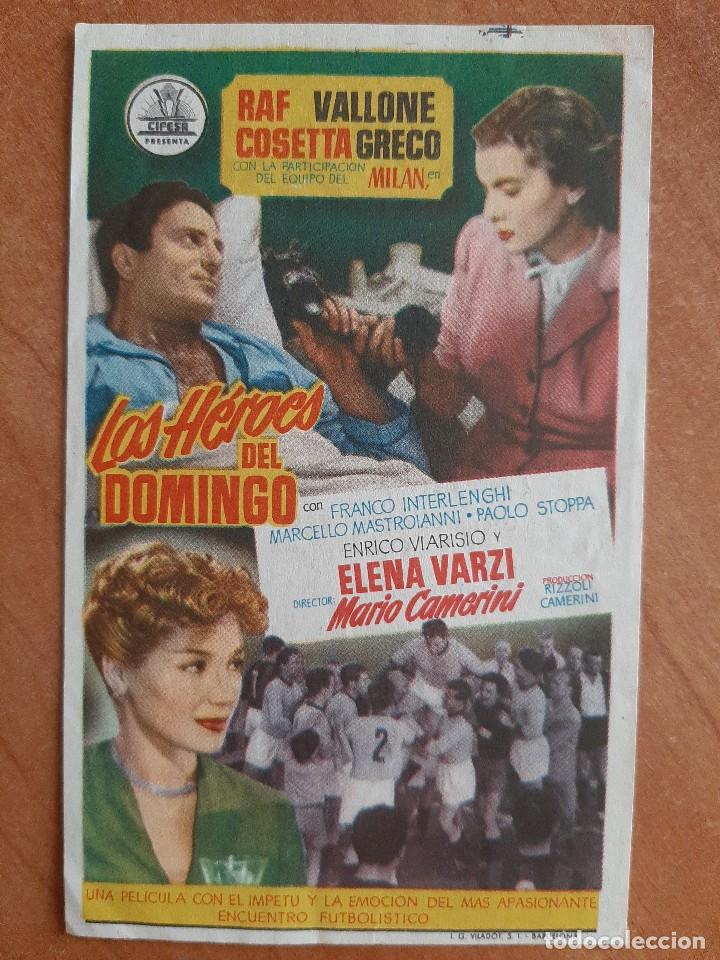 Cine: LOS HER&Oacute;ES DEL DOMINGO - Foto 1