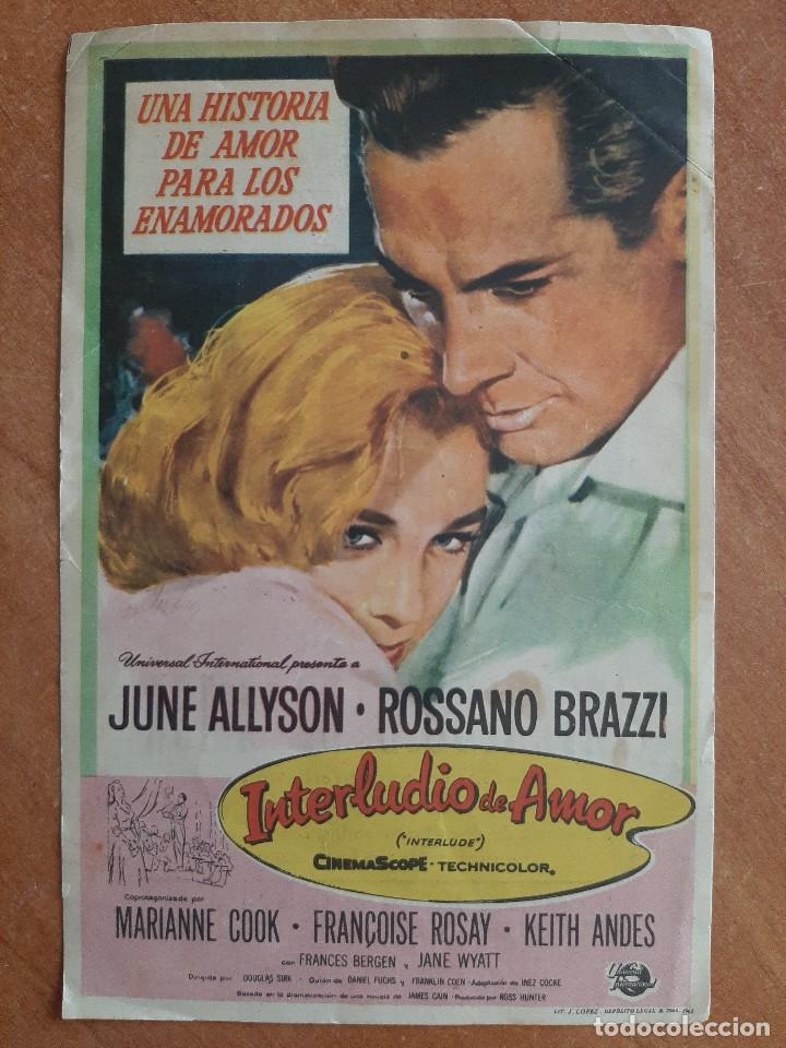 Cine: INTERLUDIO DE AMOR - Foto 1