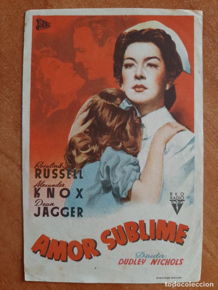 Cine: AMOR SUBLIME- R. RUSSELL - Foto 1