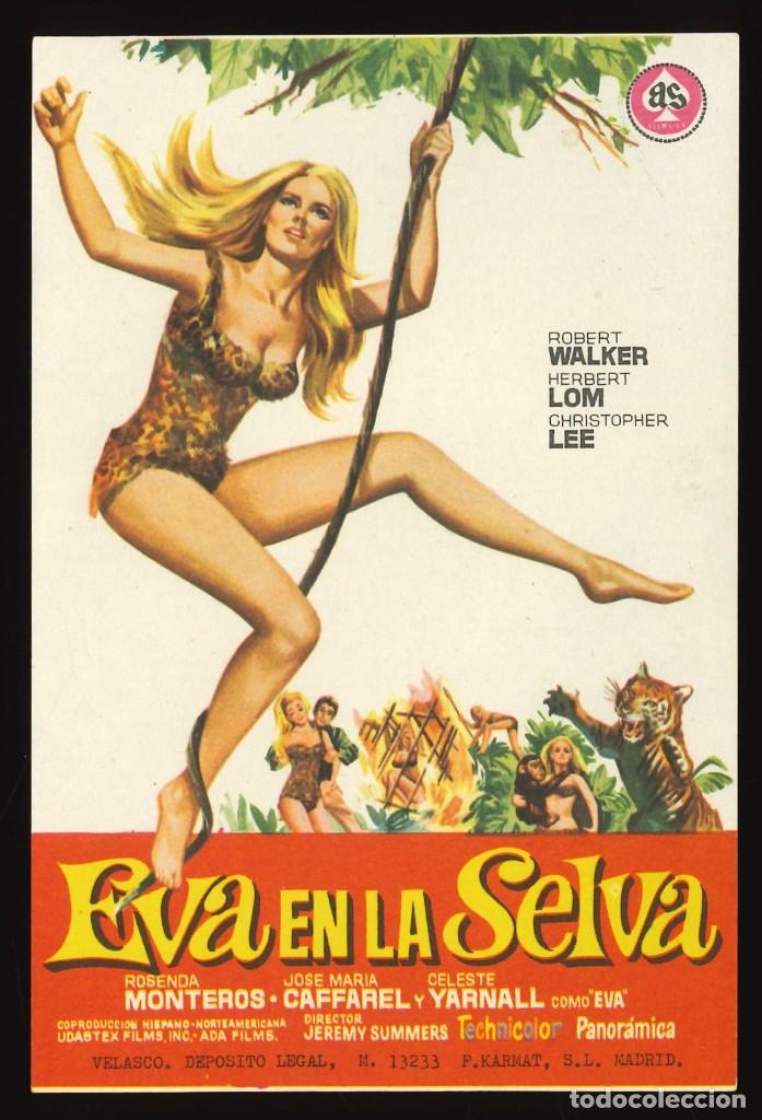 Cine: EVA EN LA SELVA / PROGRAMA DE CINE SIN PUBLICIDAD EN TRASERA (AVENTURAS) - Foto 1