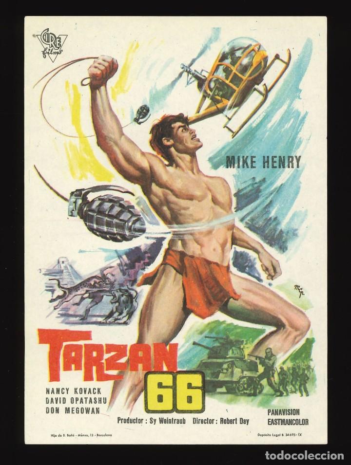 Cine: TARZ&Aacute;N 66 / PROGRAMA DE CINE SIN PUBLICIDAD EN TRASERA (AVENTURAS) - Foto 1