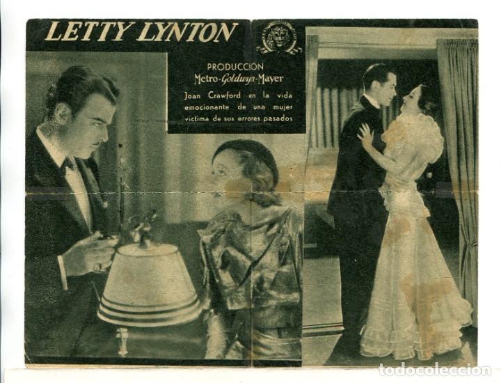 Cine: LETTY LYNTON, con Joan Crawford. - Foto 2
