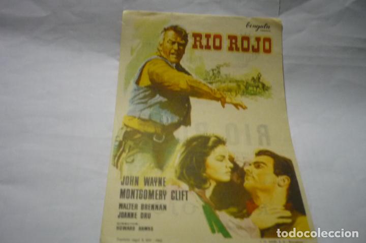 Cine: programa rio rojo .-john wayne publicidad avenida reus - Foto 1