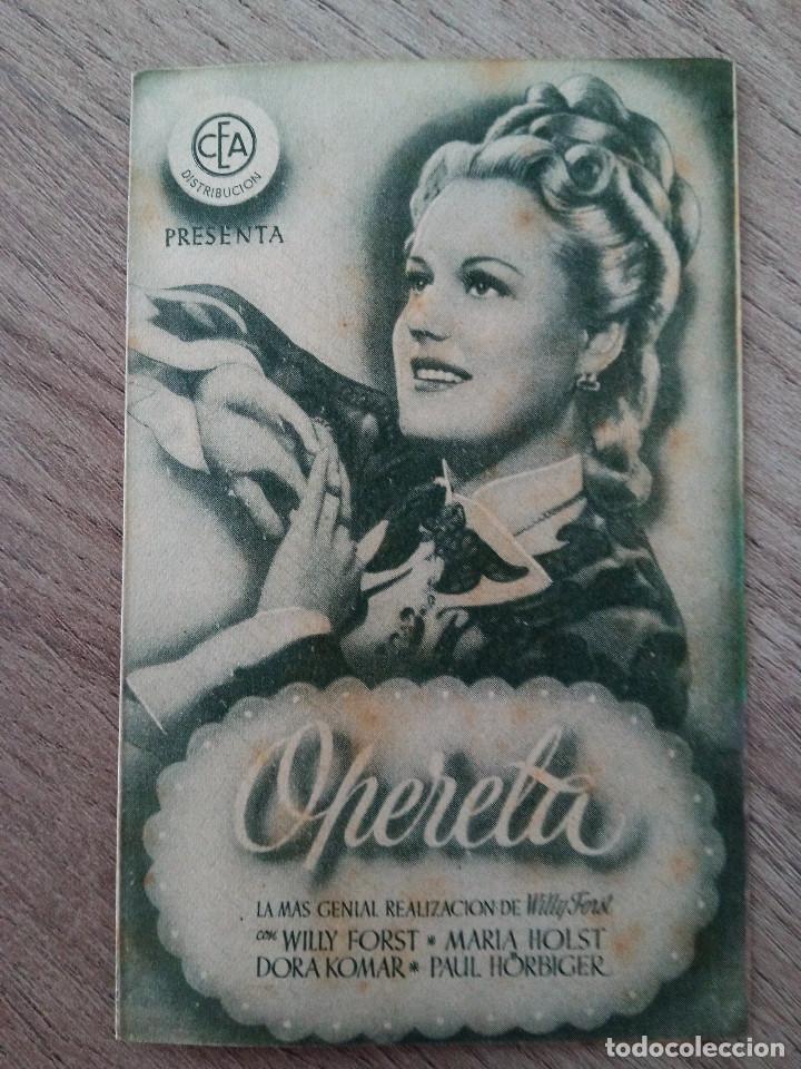 Cine: OPERETA, WILLY FORST - Foto 1