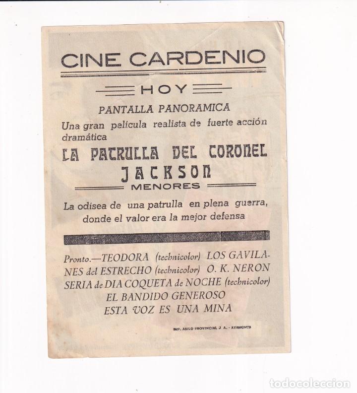 Cine: LA PATRULLA DEL CORONEL JACKSON .- JOHN WAYNE - Foto 2