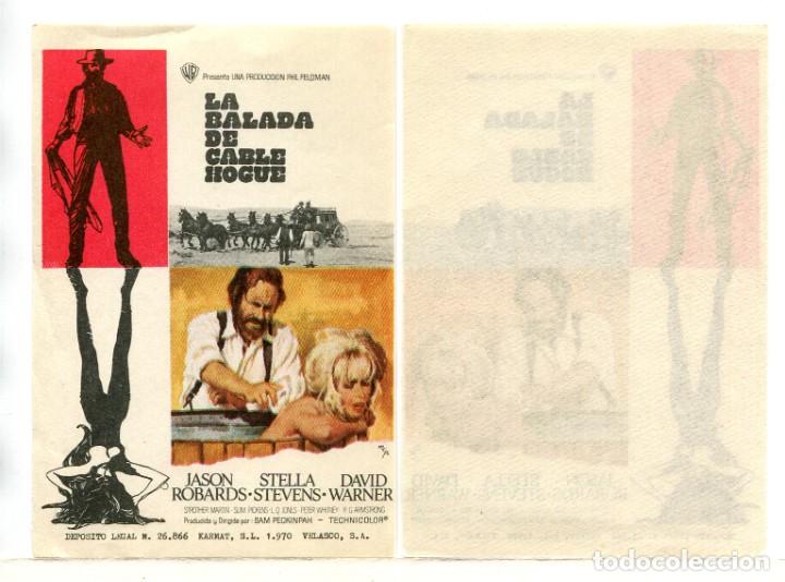 Cine: LA BALADA DE CABLE HOGUE, con Stella Stevens. - Foto 1