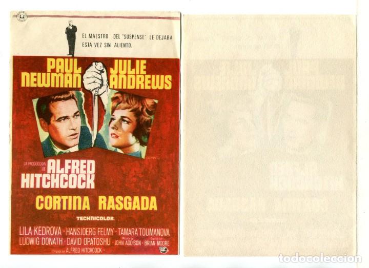 Cine: CORTINA RASGADA, con Paul Newman. - Foto 1