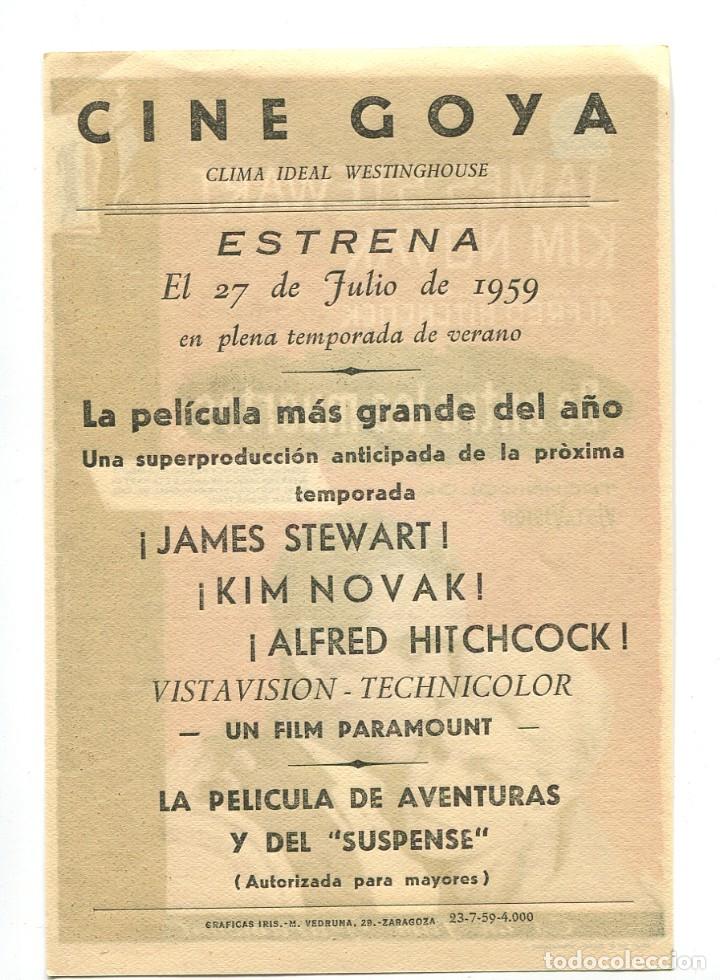 Cine: DE ENTRE LOS MUERTOS, con James Stewart. - Foto 2