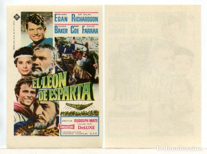 Cine: EL LE&Oacute;N DE ESPARTA, con Richard Egan. - Foto 1