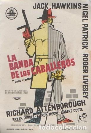 Cine: PROGRAMA DE CINE: LA BANDA DE LOS CABALLEROS PC-5899 - Foto 1