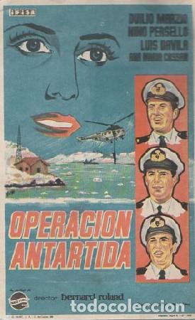 Cine: PROGRAMA DE CINE: OPERACI&Oacute;N ANT&Aacute;RTIDA PC-5909 - Foto 1