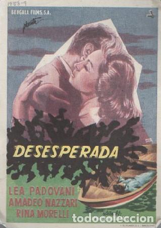 Cine: PROGRAMA DE CINE: DESESPERADA PC-5915 - Foto 1