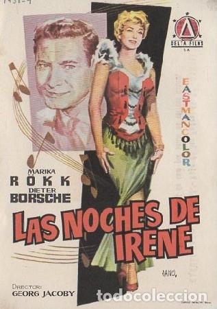 Cine: PROGRAMA DE CINE: LAS NOCHES DE IRENE PC-5923 - Foto 1