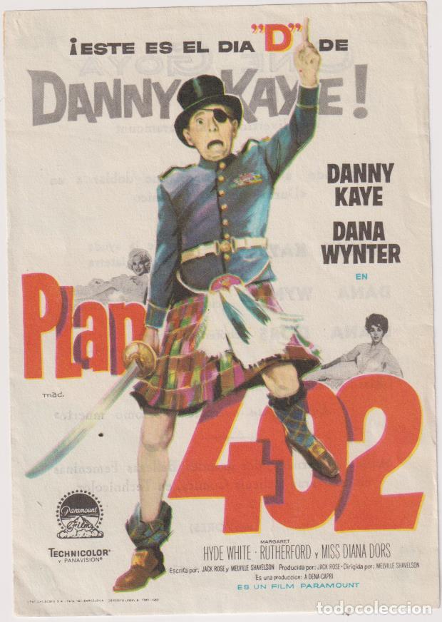 Cine: Plan 402. Sencillo de Paramount. Cine Goya-Zaragoza - Foto 1