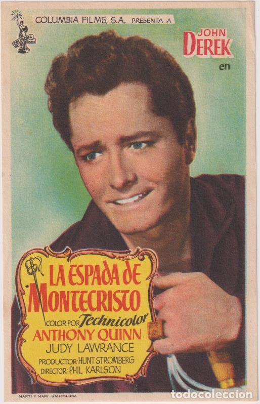 Cine: La Espada de Montecristo. Sencillo de Columbia - Foto 1