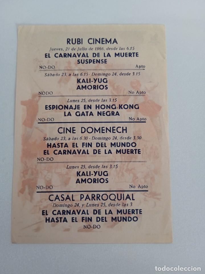 Cine: Kali-Yug con publicidad Rubi Cinema - Foto 2