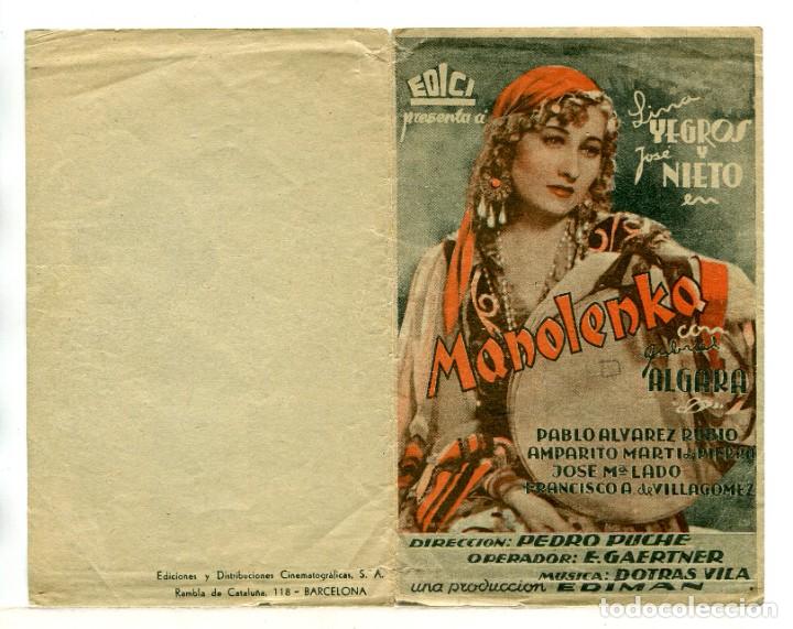 Cine: MANOLENKA, con Lina Yegros. - Foto 1