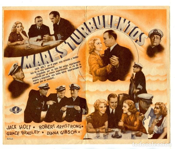 Cine: MARES TURBULENTOS, con Jack Holt . (VERDE) - Foto 2