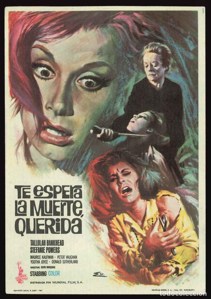 Cine: TE ESPERA LA MUERTE, QUERIDA / PROGRAMA DE CINE SIN PUBLICIDAD EN TRASERA (TERROR) - Foto 1