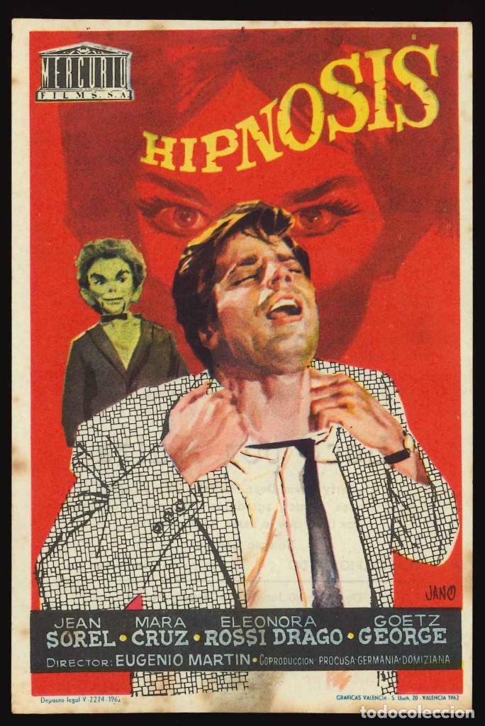 Cine: HIPNOSIS / PROGRAMA DE CINE CON PUBLICIDAD EN TRASERA (TERROR) - Foto 1