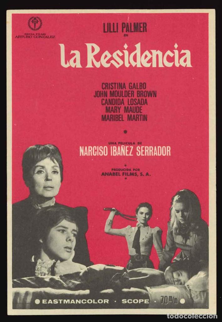 Cine: LA RESIDENCIA / PROGRAMA DE CINE SIN PUBLICIDAD EN TRASERA (TERROR) - Foto 1