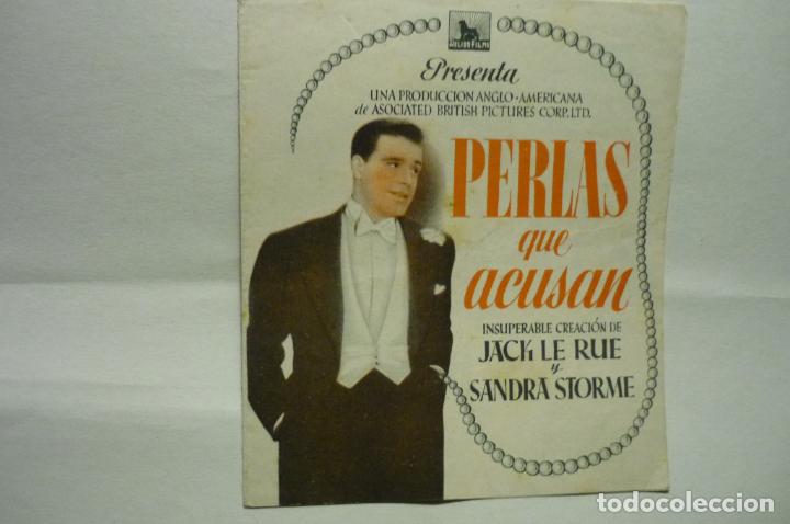 Cine: programa doble perlas que acusan jack la rue.-publicidad calandri - Foto 1