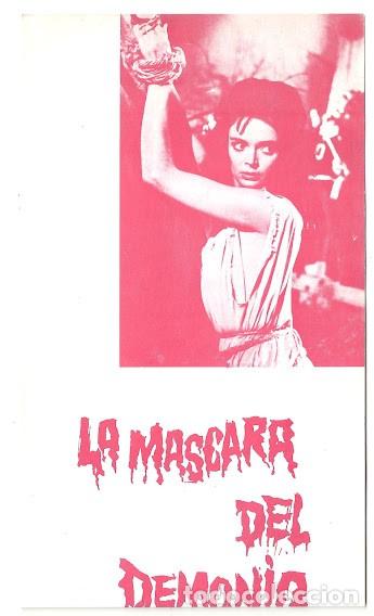 Cine: PTCC 161 LA MASCARA DEL DEMONIO PROGRAMA DOBLE MARIO BAVA BARBARA STEELE - Foto 1
