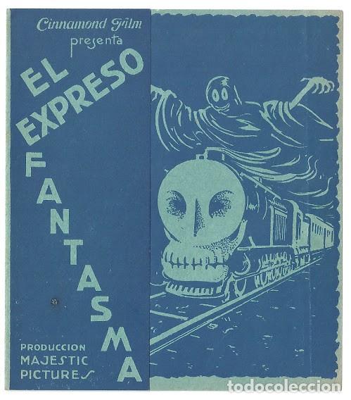 Cine: PTCC2 07 EL EXPRESO FANTASMA PROGRAMA DOBLE CINNAMOND SALLY BLANE - Foto 1