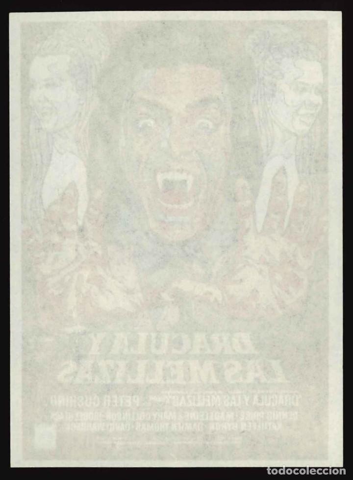 Cine: DR&Aacute;CULA Y LAS MELLIZAS / PROGRAMA DE CINE SIN PUBLICIDAD EN TRASERA (TERROR) - Foto 2